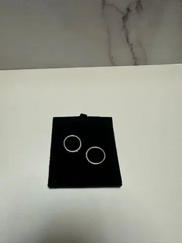 K10 샤프 반지 #7 K10 밀 엣지 반지 #9