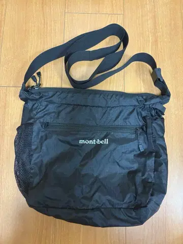 mont-bell 숄더백 블랙