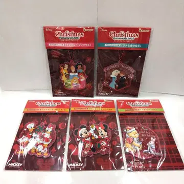 Disney 크리스마스 오너먼트 복권 2025 아크릴 오너먼트 상 5점