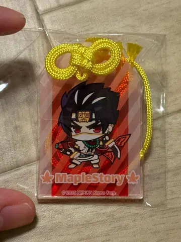 메이플스토리 메이포 오프 이벤트 배포물 부적 키링