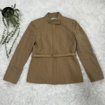 [ 루이 샹탕 ] 새상품급 울 혼방 자켓 베이지 일본제 S