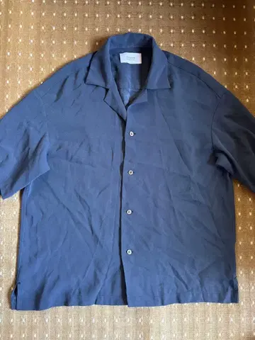 STUDEOUS 네이비 반팔 셔츠 S