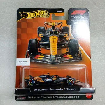 맥라렌 포뮬러 1 TEAM 핫휠 프리미엄 미니카