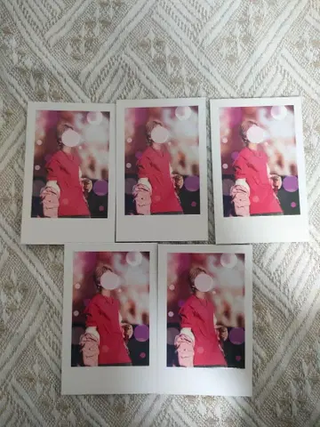 이레이스 실사 랜덤 폴라로이드풍 트레이딩 카드 2025 나이코 5장 세트