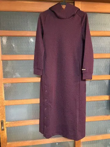 espace de dentelle 퍼플 롱 원피스