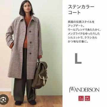 유니클로 JW 앤더슨 스텐카라 코트