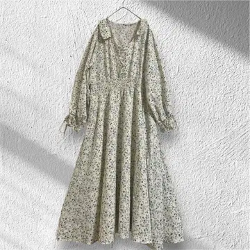 빅 사이즈! Chertte 미니 꽃무늬 롱 원피스 / 타카시마야 구매