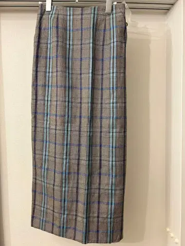 BEAUTY&YOUTH 체크 무늬 롱 스커트 M