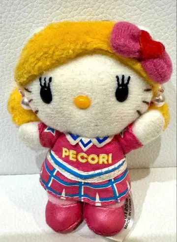 헤이세이 레트로 헬로키티 고리에 마스코트 키링 고리에키티 산리오