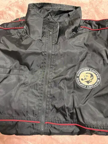 SUNTORY 나일론 자켓 블랙