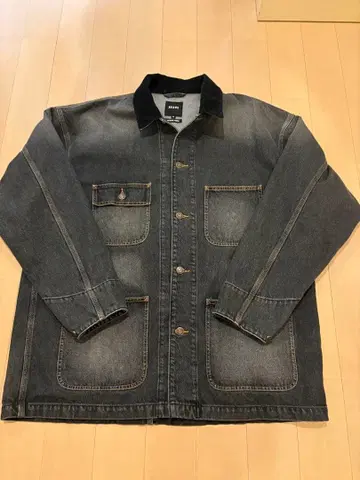 BEAMS 다크 데님 자켓 XL