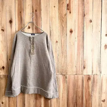 Universal Style Wear 헨리넥 울 맨투맨