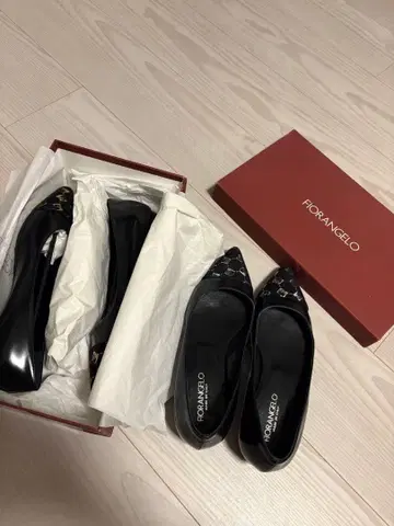 [ FIORANGELO ] 이탈리아제 펌프스 23cm