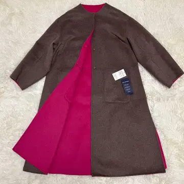 [택 포함 새상품] 시리시티에 24AW S120 블렌드 리버서블 코트