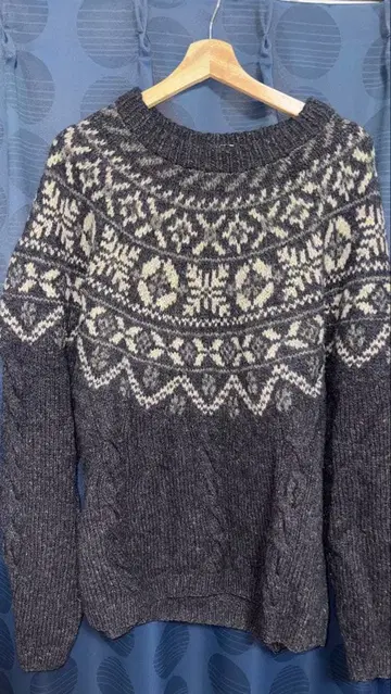 L.L.Bean 노르딕 니트 90s