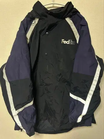 레어 FedEx 나일론 자켓 페덱스 자켓 리플렉터