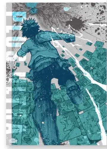 [ 새상품 ] 히어로 아카데미아 A2 아트 포스터 2장 세트 원화전