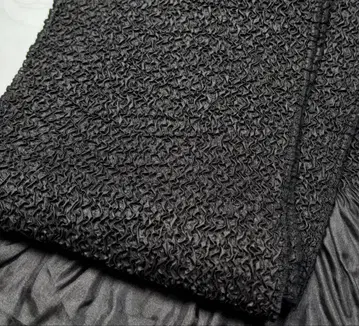 a-963 화학 섬유 오비 장식 천 시보리 후리소데 성인식 블랙