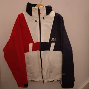 헬리 한센 마운틴 후드티 레드/화이트/네이비