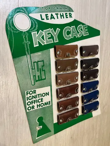 데드스탁 가죽 키케이스 nos 빈티지 임팔라 미국차