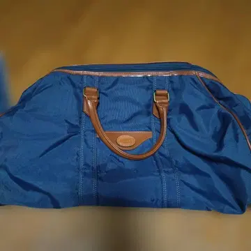 네이비 보스턴 백 가죽 손잡이 하자품