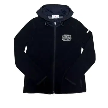 새상품급 JUN&ROPE 충전솜 지퍼 후드티 자켓 블랙