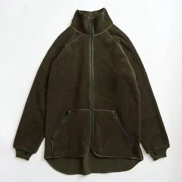 네덜란드군 플리스 자켓 그린