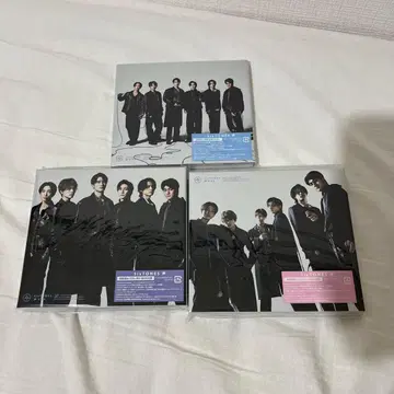 SixTONES 코에 3 형태 세트