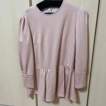 BALLOON 핑크 블라우스 사이즈 36