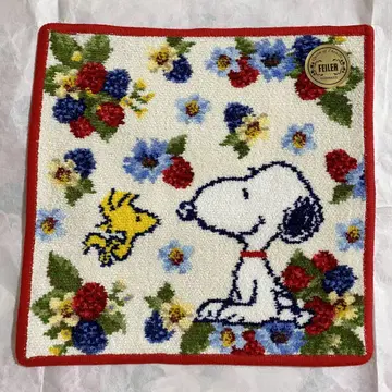 페이 러 스누피 손수건 보자르단