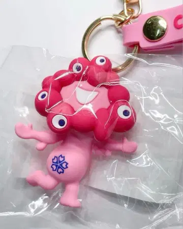 당일 발송 EXPO 미야쿠미야쿠 입체 러버 마스코트 키링 세레소 오사카