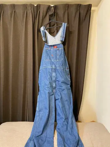 Dickies 데님 오버롤