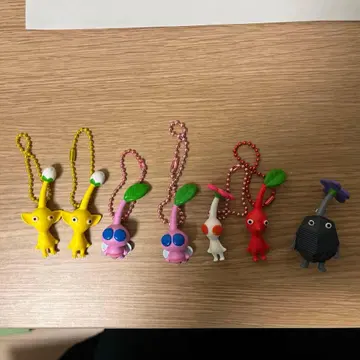 피크민 키링 7개 세트