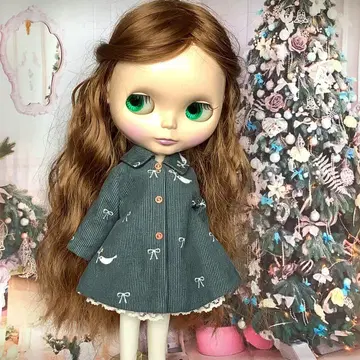 네오 브라이스용 다크 그린 새 코트