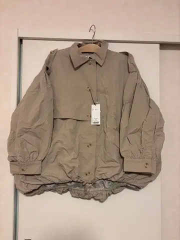 MOUSSY 라이트 그레이 자켓 프리 사이즈
