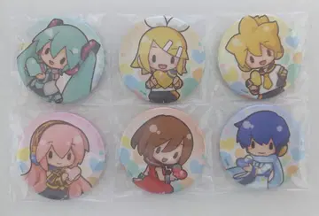 세가 럭키 쿠지 피아프로 후와푸치 캔뱃지 전종 세트