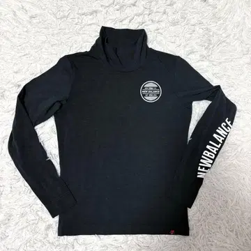 뉴발란스 골프 모크넥 블랙 하이넥 골프웨어