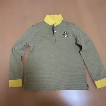 먼싱웨어 긴팔 피케 셔츠