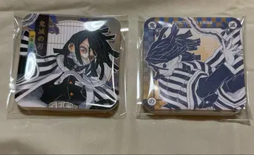 귀멸의 칼날 이구로 오바나이 아트 코스터