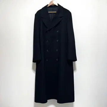 새상품급 크리스토퍼 네메스 울 롱 코트 M 블랙 nemeth