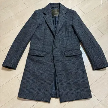 매킨토시 글렌체크 체스터 코트