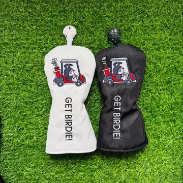 새상품 2세트 도라에몽 골프 클럽 헤드커버 페어웨이 우드*2