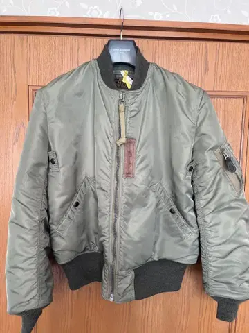 U.S. AIR FORCE MA-1 플라이트 자켓 세이지 그린