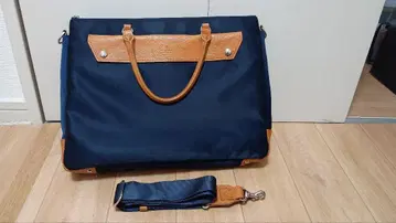 마스터피스 네이비 비즈니스 백 나일론 가죽