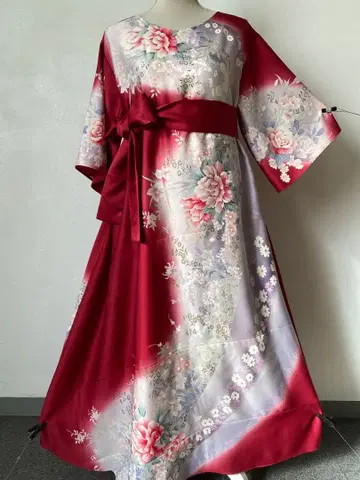 3212 기모노 리메이크 드레스 원피스