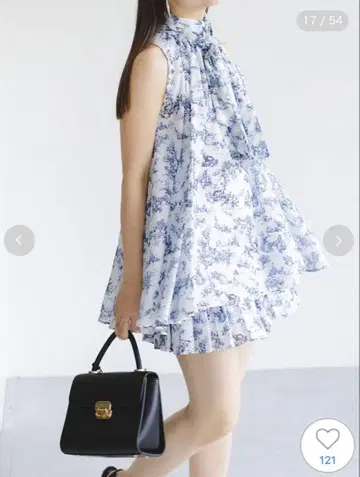 SNIDEL 아메스리 개더 블라우스 세트 0 사이즈