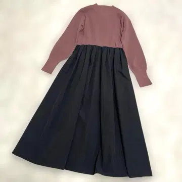 [ 새상품급 ] OPAQUE.CLIP 도킹 원피스 니트 롱 원피스