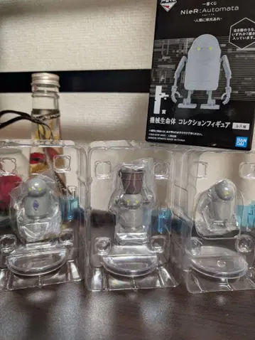 NieR:Automata 제일복권 I상 기계 생명체 피규어 3종