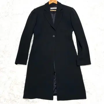 엠포리오 아르마니 롱 자켓 블랙 사이즈 40