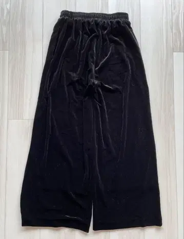 차오패닉 벨로아 팬츠 와이드 팬츠 프리 사이즈